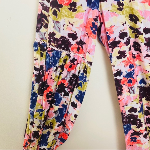 Anthropologie Maeve Pansy Field Peasant Boho Top - Picture 12 of 13